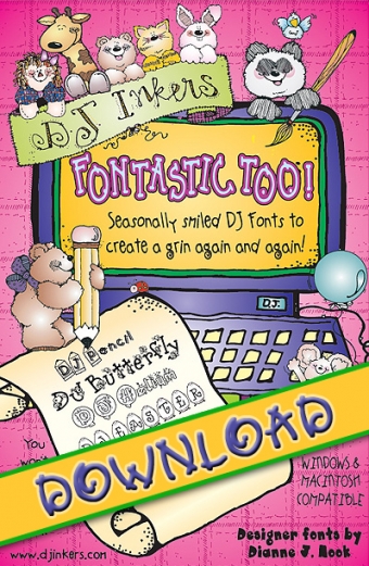 Download 50 fun & decorative fonts for headlines and themes! Created by DJ Inkers