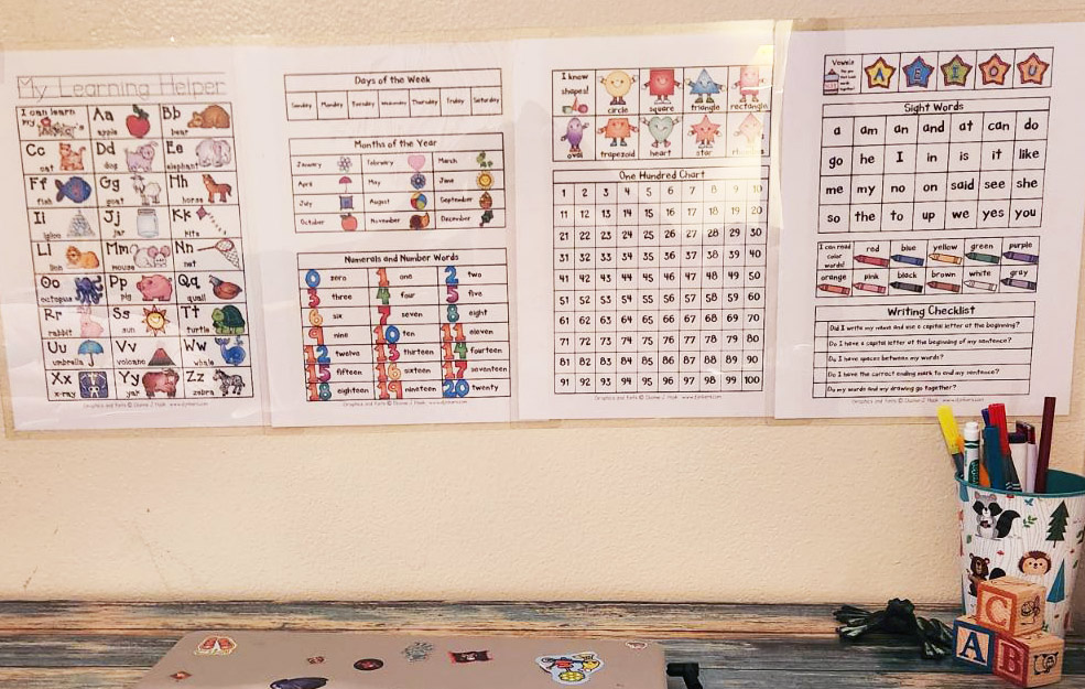 Homeschool reference guide for early education by DJ Inkers