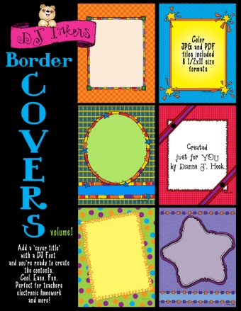 Border Covers Vol. 1 Clip Art Download
