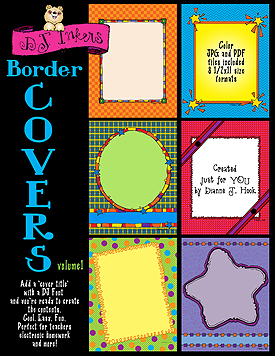 Border Covers Vol. 1 Clip Art Download