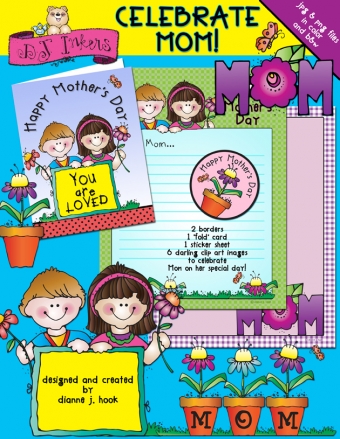 Celebrate Mom - Mother's Day Clip Art and Printables