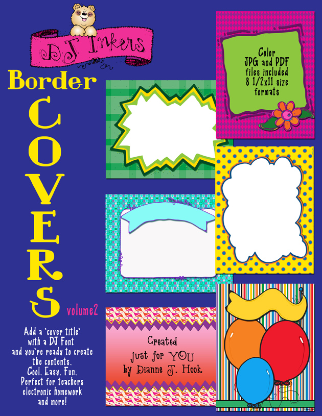 Border Covers Vol. 2 Clip Art Download
