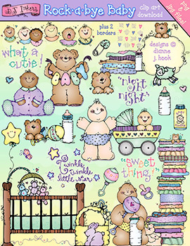 Rock-a-bye Baby Clip Art Download