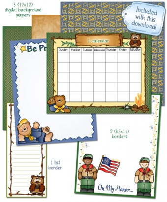 Cub Scout Camp Clip Art Download