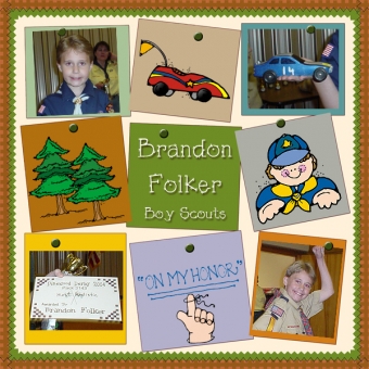 Boys Camp Clip Art and Printables for Cub Scouts