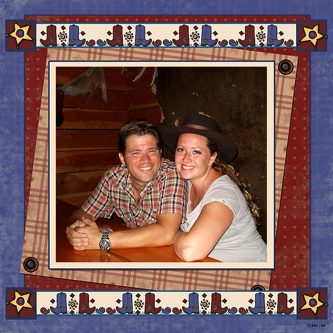 Wild West Clip Art Snippets, Font and Printables Kit