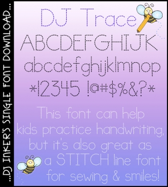 DJ Trace Font Download