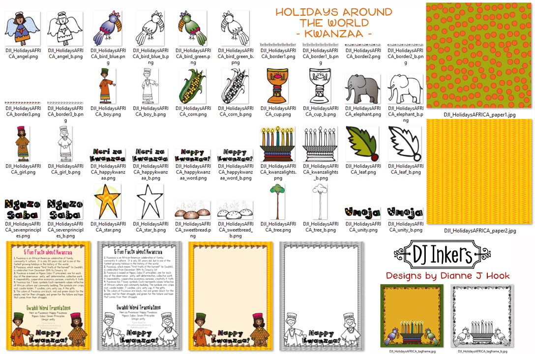 Kwanzaa Clip Art - Holidays Around The World Download