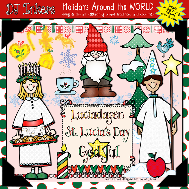 Learn about St. Lucia Day in Scandinavia and more holidays around the world with DJ Inkers