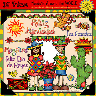 Holidays Around The World: Mexico Clip Art Download