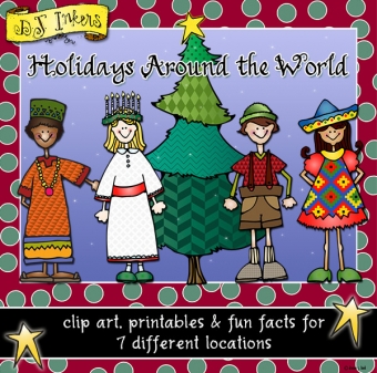 Holidays Around The World Clip Art Download Collection