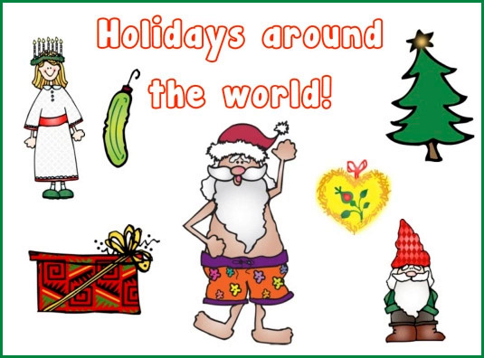 Holidays Around The World Clip Art Download Collection