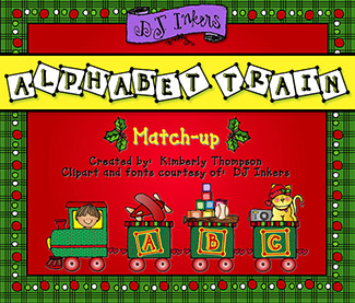 Holiday Alphabet Train Activity Download