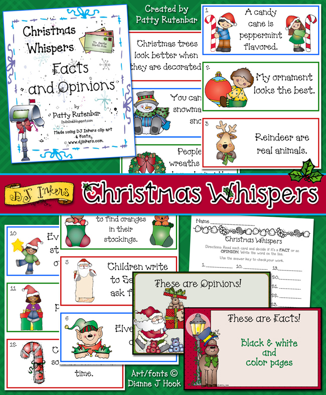 Christmas Whispers Activity Download