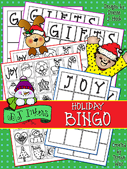 Holiday Bingo Activity Download