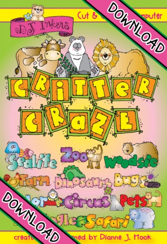 Download cute animal clip art from the zoo, farm, mountains under the sea and so much more by DJ Inkers. Grrreat for kids!