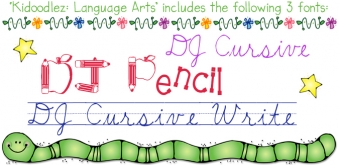 Language Arts - Kid Doodles Clip Art Download