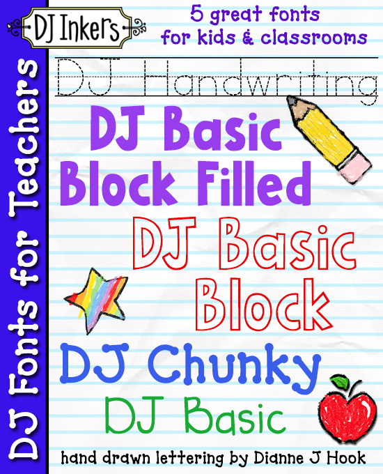 DJ Fonts For Teachers Download