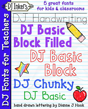 DJ Fonts For Teachers Download