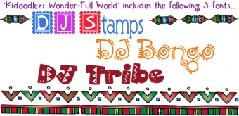 Wonderful World - Kid Doodles Clip Art Collection