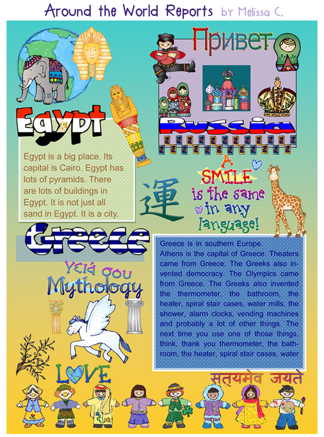 Wonderful World Clip Art for Culture & Travel Download