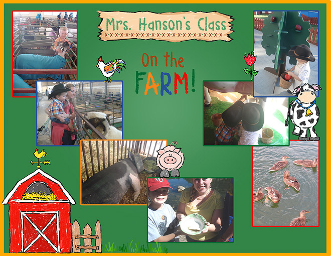 Chalk & Crayon Farm Clip Art Download