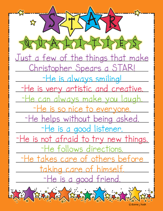 Star Student Clip Art and Printables Download