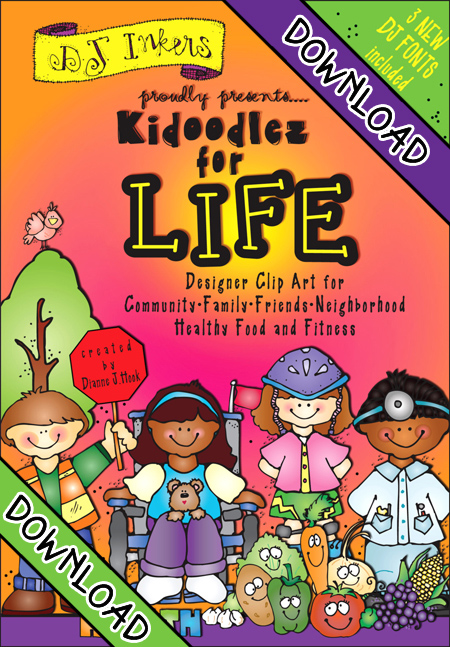 Kid Doodles For Life Clip Art Download