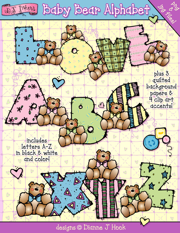 Baby Bundles Clip Art Collection - 5 Download Bundle