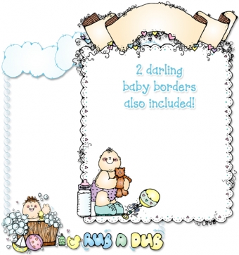 Baby Bundles Clip Art Collection - 5 Download Bundle