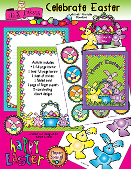 Celebrate Easter Clip Art & Printables Download