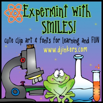 Science and Math Clip Art Collection - 11 Set Bundle