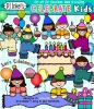Kids All Year Clip Art Collection - 13 Download Bundle