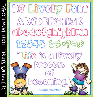 DJ Lively Font Download