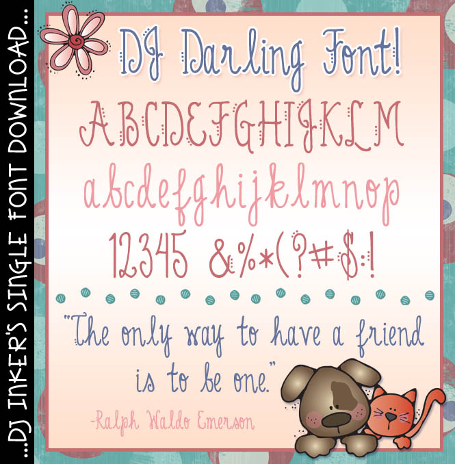 DJ Darling Font Download