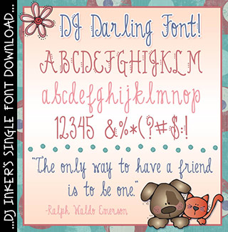 DJ Darling Font Download