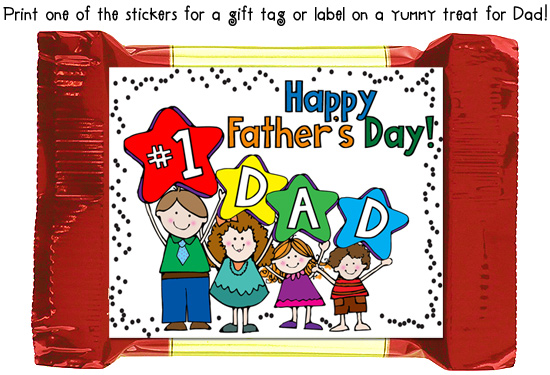 Celebrate Dad - Father's Day Clip Art and Printables