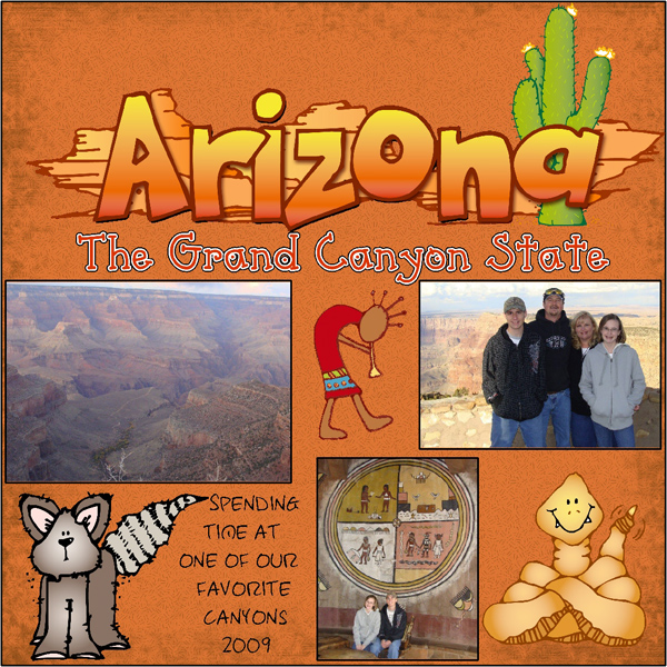 USA Clip Art Kid Doodles - 50 Nifty State Symbols Collection