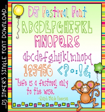 DJ Festival Font Download