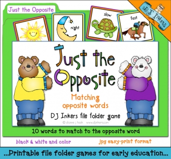 Just The Opposite File Folder Game Download