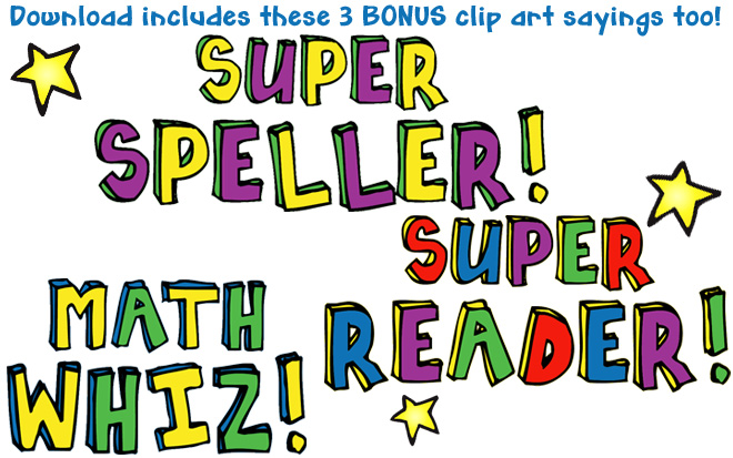 Super Students Classroom Theme Borders & Printables
