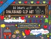 School clip art for teachers in cute chalkboard style by DJ Inkers