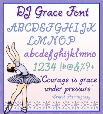 DJ Cursive Fonts Collection Download