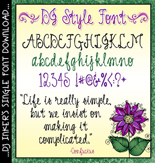 DJ Style Font Download