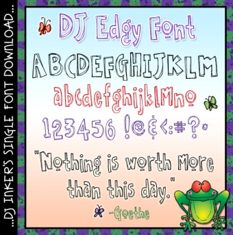 DJ Edgy Font Download