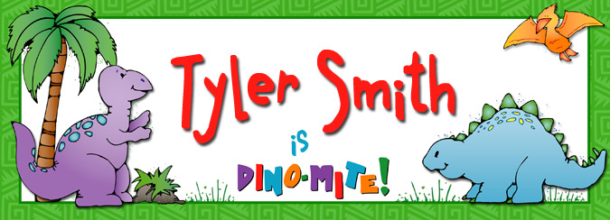 Dino-Mite Dinosaur Classroom Theme Borders & Printables