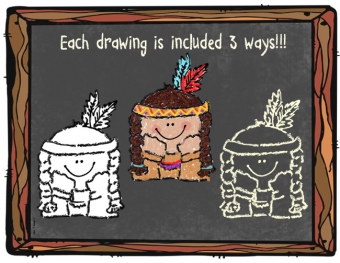 Chalkboard Thanksgiving Clip Art Download