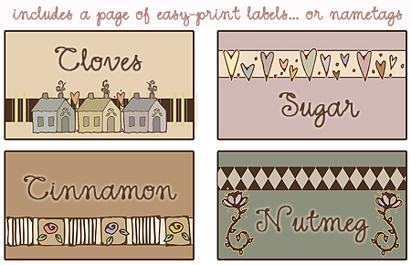 Warm and Cozy Kitchen Printables Download