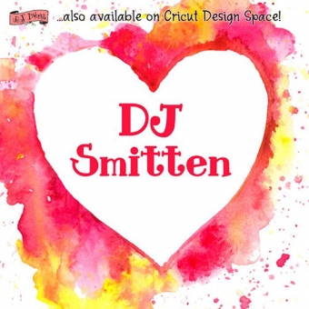 DJ Smitten font is perfect for Cricuts and die-cut machines
