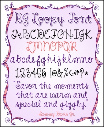 DJ Cute Fonts Collection Download